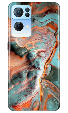 Marble Texture Mobile Back Case for Oppo Reno 7 Pro 5G (Design - 271)