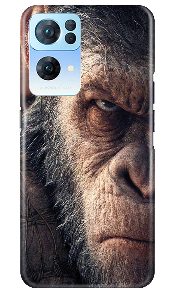 Angry Ape Mobile Back Case for Oppo Reno 7 Pro 5G (Design - 278)