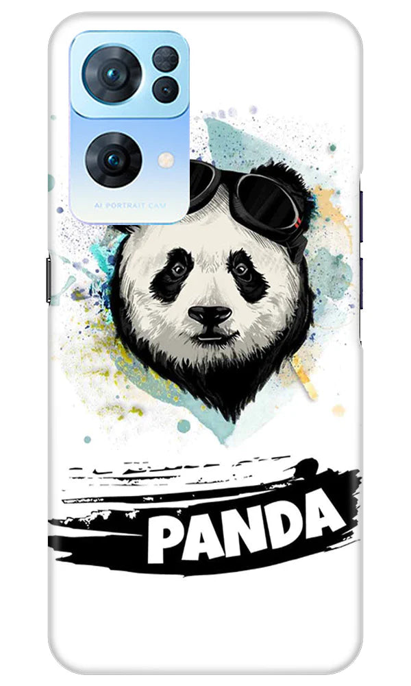 Panda Mobile Back Case for Oppo Reno 7 Pro 5G (Design - 281)