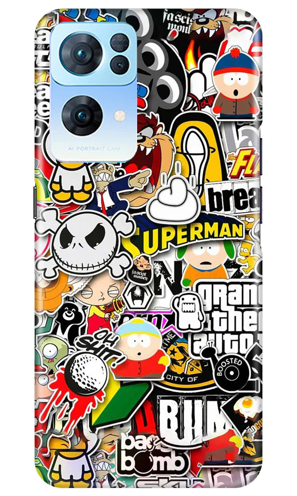 Designer Mobile Back Case for Oppo Reno 7 Pro 5G (Design - 282)