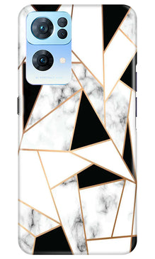 Marble Texture Mobile Back Case for Oppo Reno 7 Pro 5G (Design - 284)