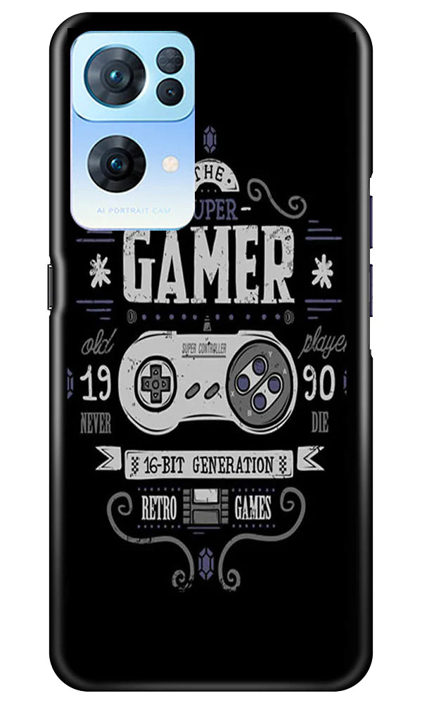Gamer Mobile Back Case for Oppo Reno7 Pro 5G (Design - 292)