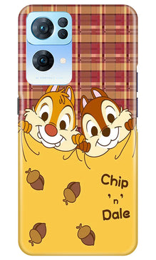 Chip n Dale Mobile Back Case for Oppo Reno 7 Pro 5G (Design - 302)