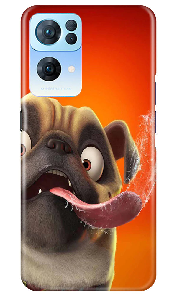 Dog Mobile Back Case for Oppo Reno7 Pro 5G (Design - 303)