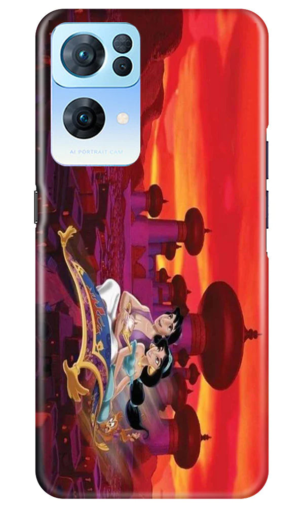 Aladdin Mobile Back Case for Oppo Reno 7 Pro 5G (Design - 305)