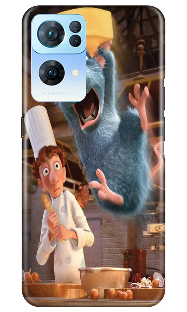 Ratatouille Mobile Back Case for Oppo Reno7 Pro 5G (Design - 307)