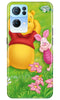 Winnie The Pooh Mobile Back Case for Oppo Reno 7 Pro 5G (Design - 308)