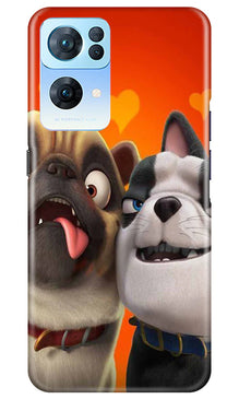 Dog Puppy Mobile Back Case for Oppo Reno 7 Pro 5G (Design - 310)