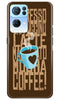 Love Coffee Mobile Back Case for Oppo Reno 7 Pro 5G (Design - 311)
