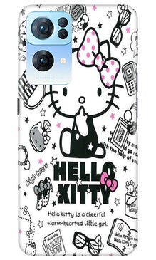 Hello Kitty Mobile Back Case for Oppo Reno 7 Pro 5G (Design - 320)