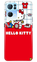 Hello Kitty Mobile Back Case for Oppo Reno7 Pro 5G (Design - 322)