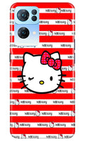 Hello Kitty Mobile Back Case for Oppo Reno7 Pro 5G (Design - 323)