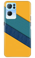 Diagonal Pattern Mobile Back Case for Oppo Reno7 Pro 5G (Design - 329)