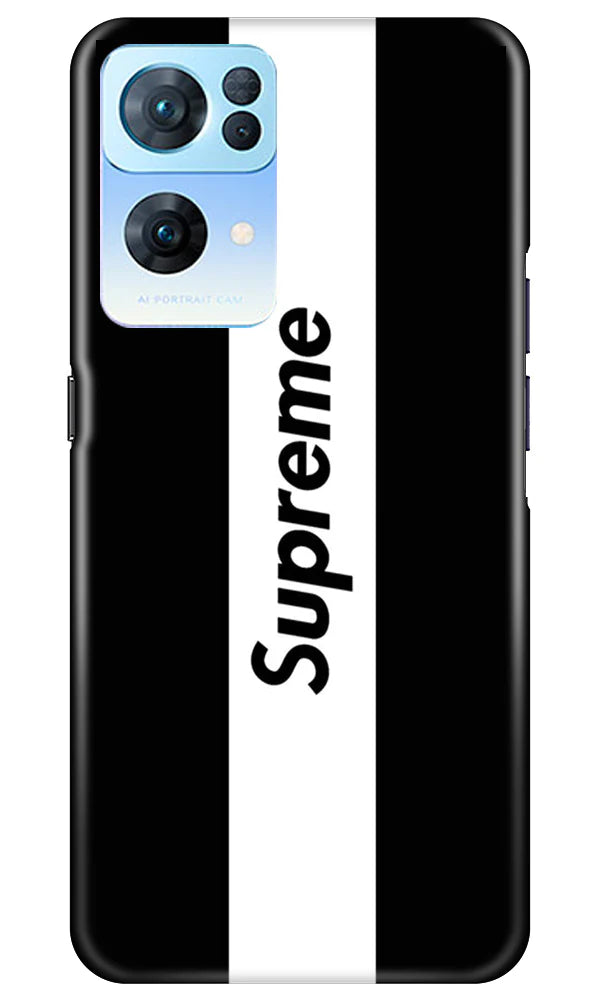Supreme Mobile Back Case for Oppo Reno7 Pro 5G (Design - 346)