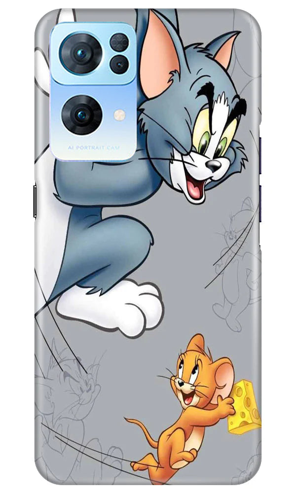 Tom n Jerry Mobile Back Case for Oppo Reno7 Pro 5G (Design - 356)