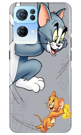 Tom n Jerry Mobile Back Case for Oppo Reno 7 Pro 5G (Design - 356)