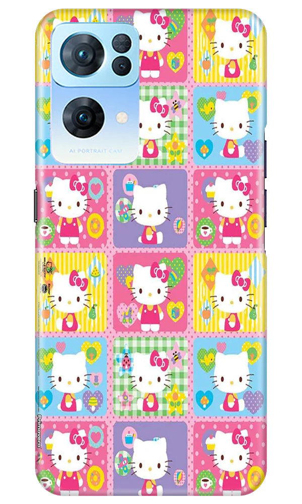 Kitty Mobile Back Case for Oppo Reno7 Pro 5G (Design - 357)