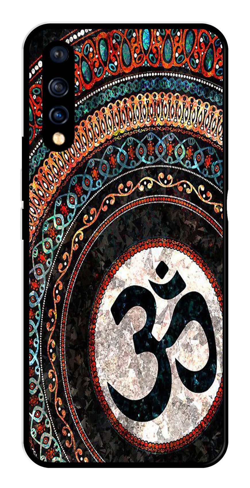 Oum Design Metal Mobile Case for Vivo S1   (Design No -15)