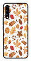 Autumn Leaf Metal Mobile Case for Vivo S1   (Design No -19)