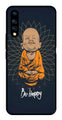 Be Happy Metal Mobile Case for Vivo S1   (Design No -27)
