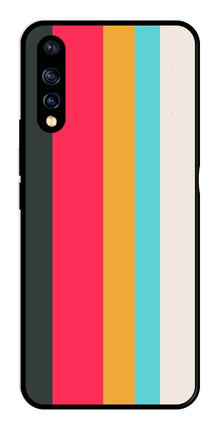 Muted Rainbow Metal Mobile Case for Vivo S1
