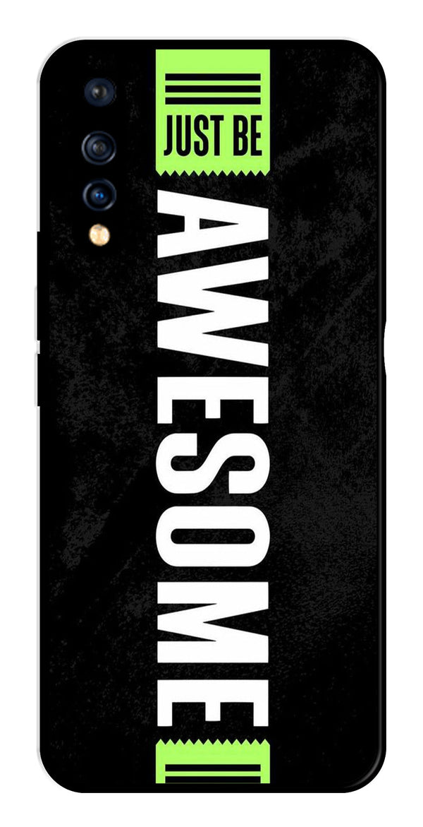 Awesome Metal Mobile Case for Vivo S1   (Design No -33)