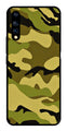 Army Pattern Metal Mobile Case for Vivo S1   (Design No -35)