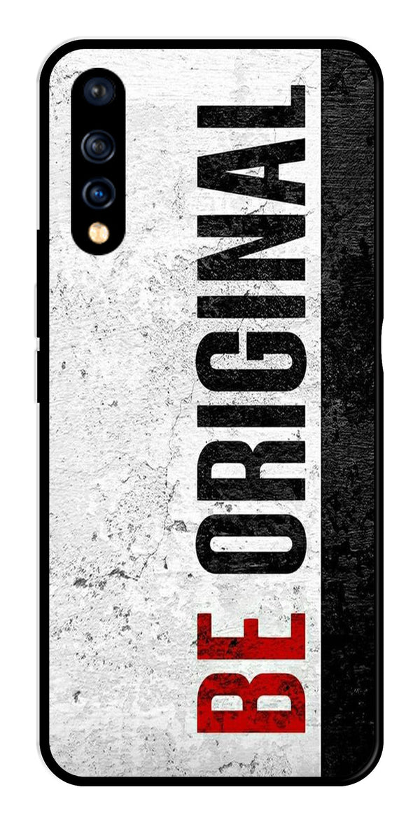 Be Original Metal Mobile Case for Vivo S1   (Design No -38)