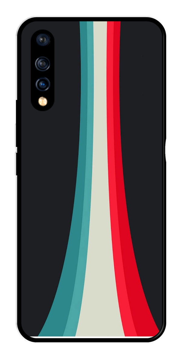 Modern Art Colorful Metal Mobile Case for Vivo S1   (Design No -48)