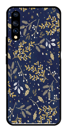 Floral Pattern  Metal Mobile Case for Vivo S1