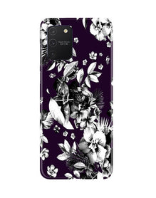white flowers Mobile Back Case for Samsung Galaxy S10 Lite (Design - 7)