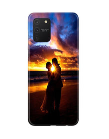 Couple Sea shore Mobile Back Case for Samsung Galaxy S10 Lite (Design - 13)