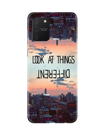 Look at things different Mobile Back Case for Samsung Galaxy S10 Lite (Design - 99)