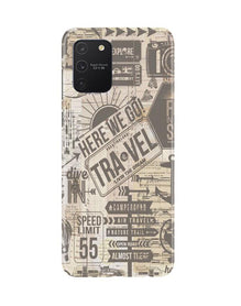 Travel Mobile Back Case for Samsung Galaxy S10 Lite  (Design - 104)