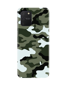 Army Camouflage Mobile Back Case for Samsung Galaxy S10 Lite  (Design - 108)
