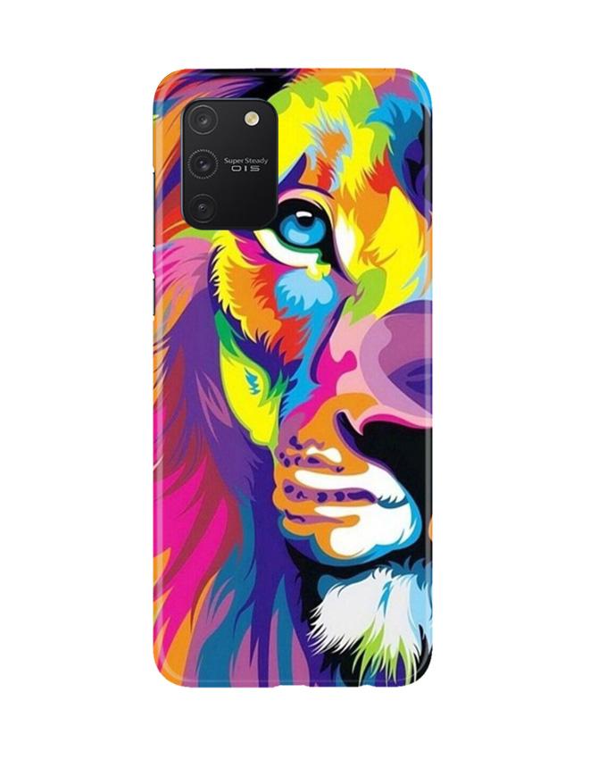Colorful Lion Case for Samsung Galaxy S10 Lite(Design - 110)