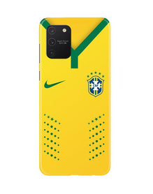 Brazil Mobile Back Case for Samsung Galaxy S10 Lite  (Design - 176)
