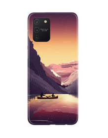 Mountains Boat Mobile Back Case for Samsung Galaxy S10 Lite (Design - 181)