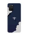 Clouds Plane Case for Samsung Galaxy S10 Lite (Design - 196)