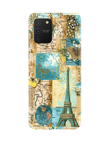 Travel Eiffel Tower Mobile Back Case for Samsung Galaxy S10 Lite (Design - 206)