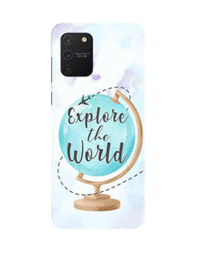 Explore the World Mobile Back Case for Samsung Galaxy S10 Lite (Design - 207)