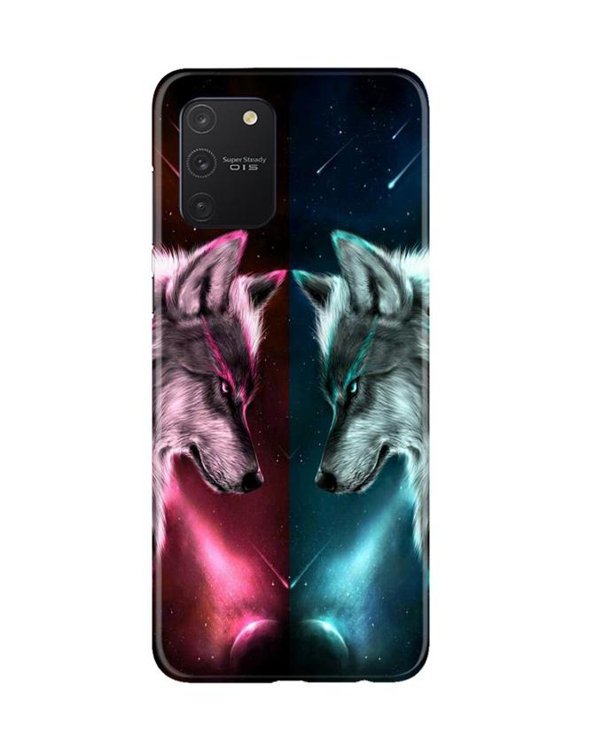 Wolf fight Case for Samsung Galaxy S10 Lite (Design No. 221)