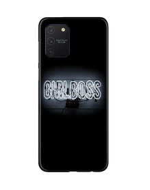 Girl Boss Black Mobile Back Case for Samsung Galaxy S10 Lite (Design - 268)