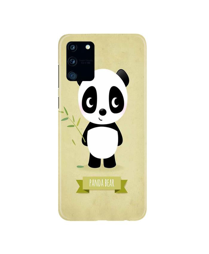 Panda Bear Mobile Back Case for Samsung Galaxy S10 Lite   (Design - 317)