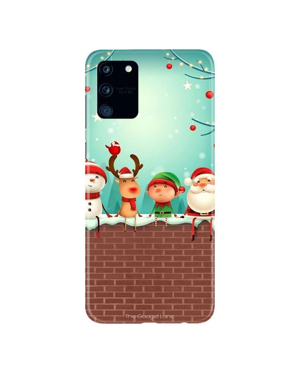 Santa Claus Mobile Back Case for Samsung Galaxy S10 Lite   (Design - 334)