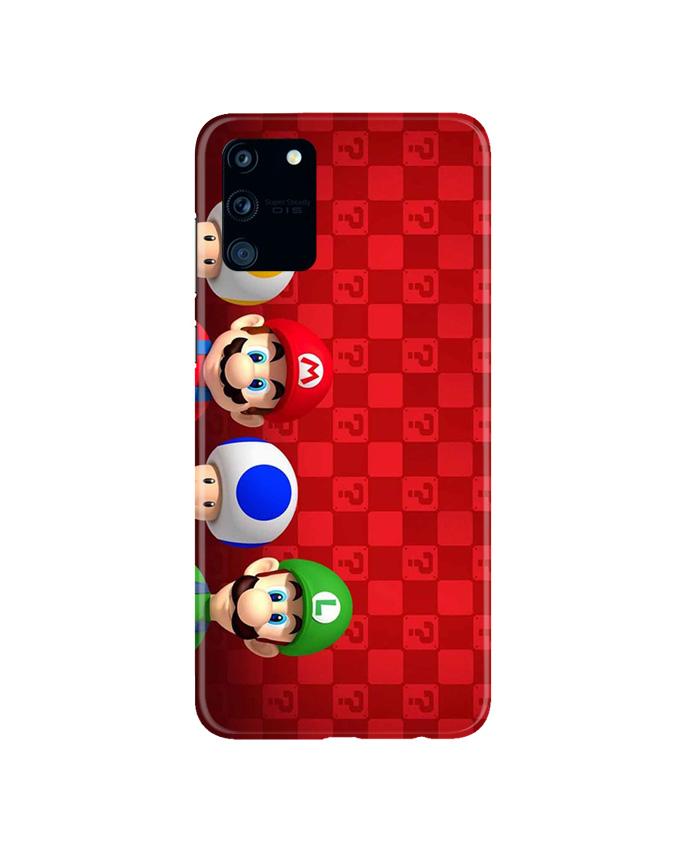Mario Mobile Back Case for Samsung Galaxy S10 Lite   (Design - 337)