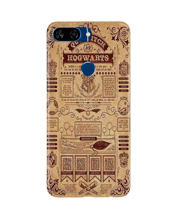 Hogwarts Mobile Back Case for Gionee S11 Lite (Design - 304)