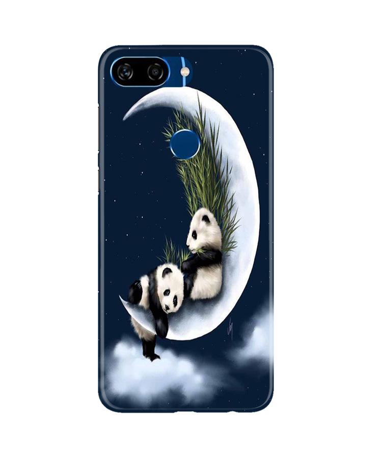 Panda Moon Mobile Back Case for Gionee S11 Lite (Design - 318)