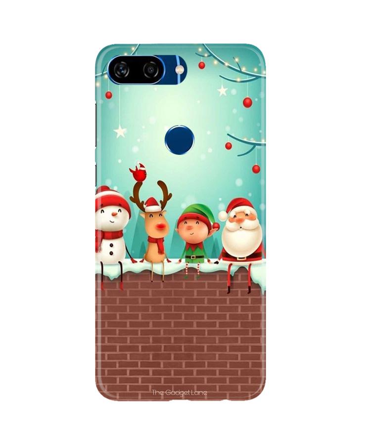 Santa Claus Mobile Back Case for Gionee S11 Lite (Design - 334)