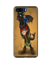 Dragon Mobile Back Case for Gionee S11 Lite (Design - 336)